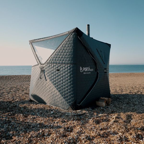 PortaSauna Hex 1,8x1,8x2,1m komplett paket