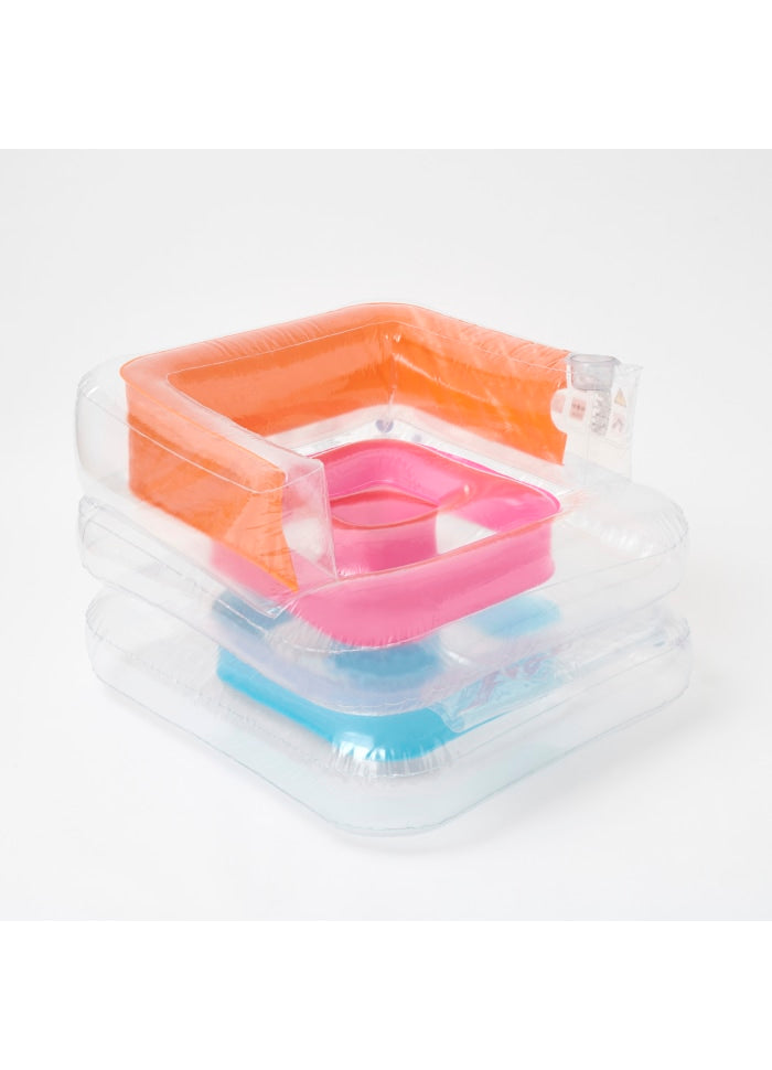 Luxe Inflatable Lilo Chair Flash Back Multi