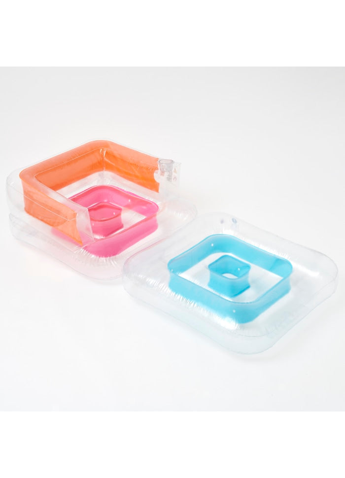 Luxe Inflatable Lilo Chair Flash Back Multi