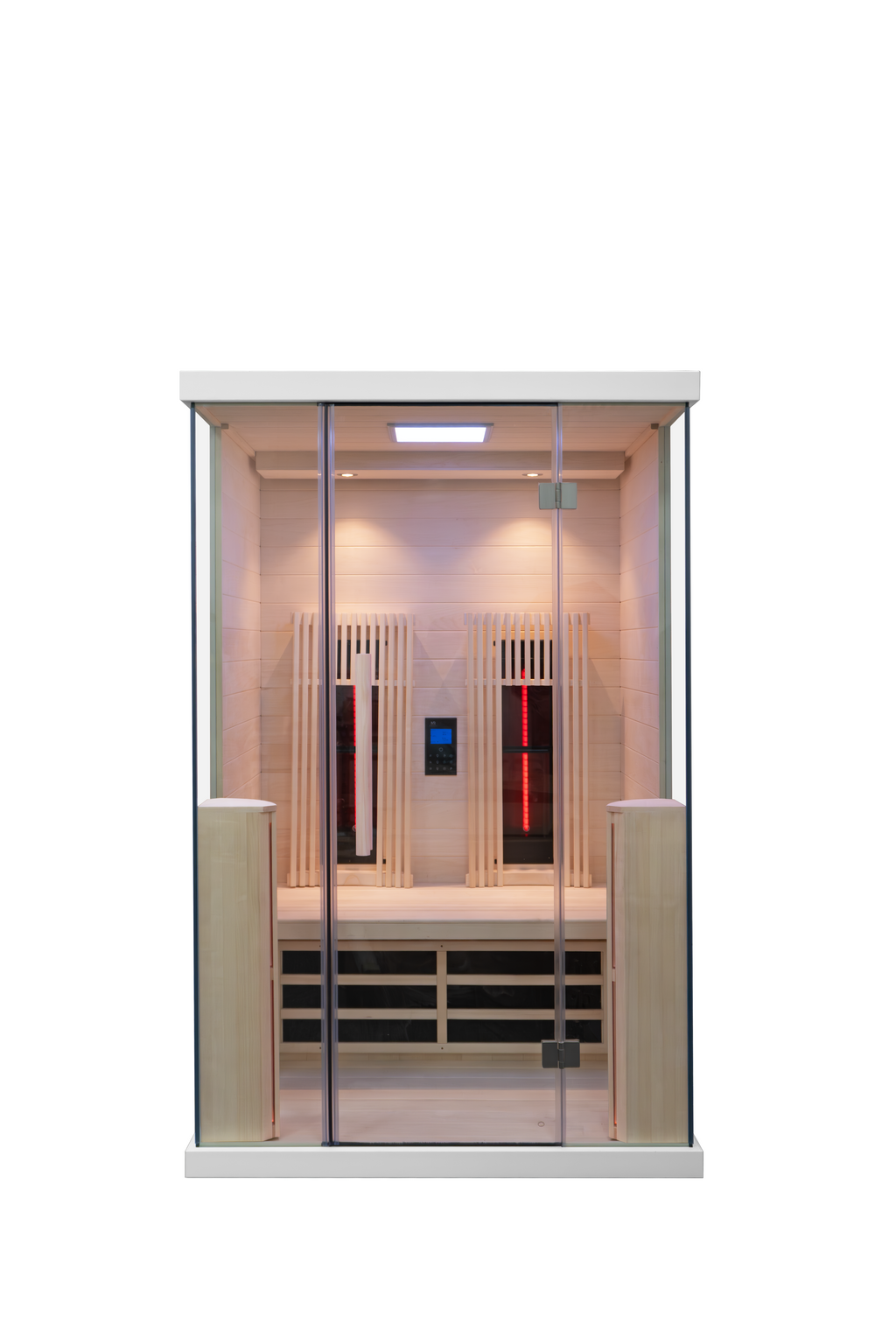 Nordic Relax 2P - White Edition – Infraröd bastu för 2 personer