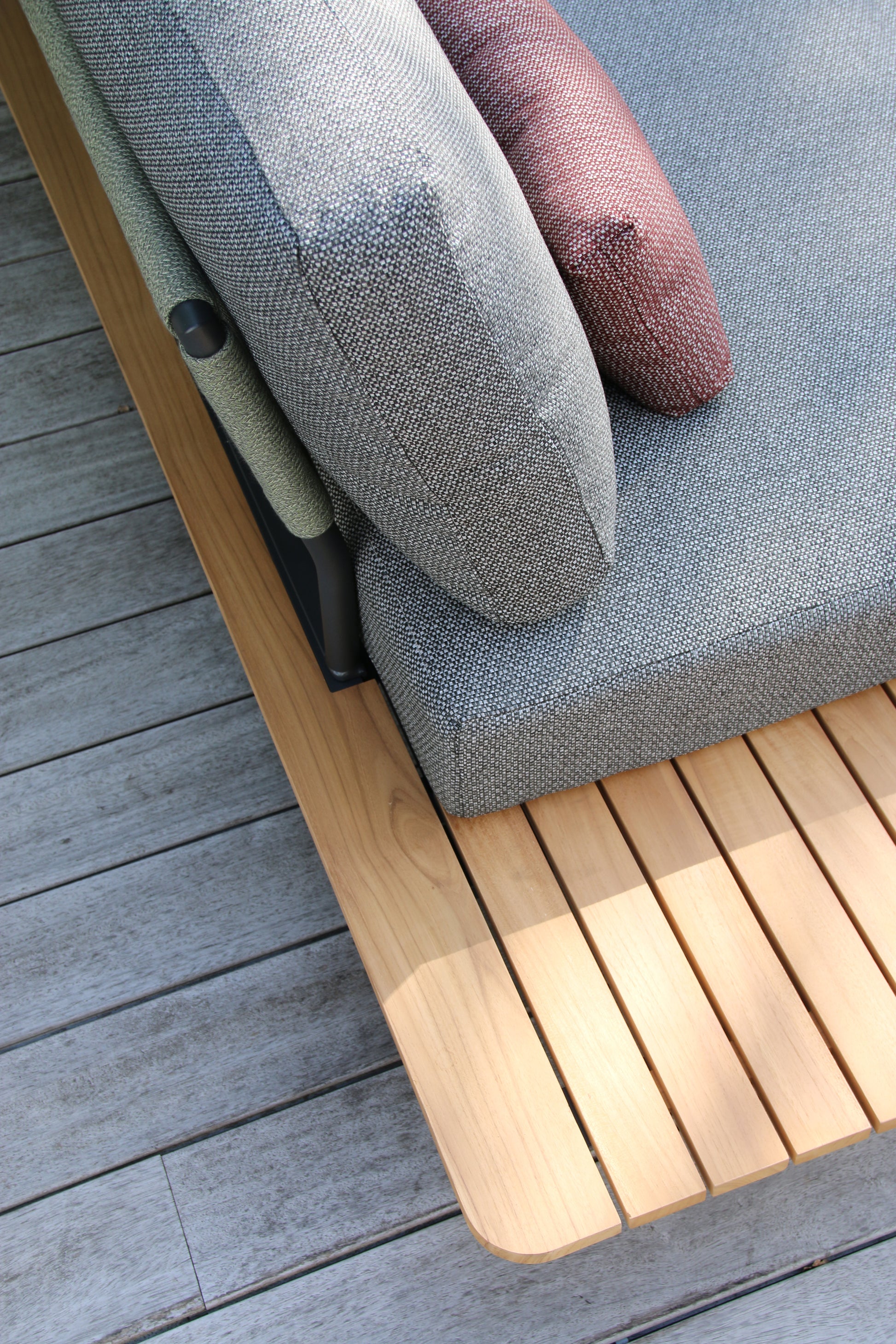 STAY Natural kombo 5-sits mörkgrå/grönt rep