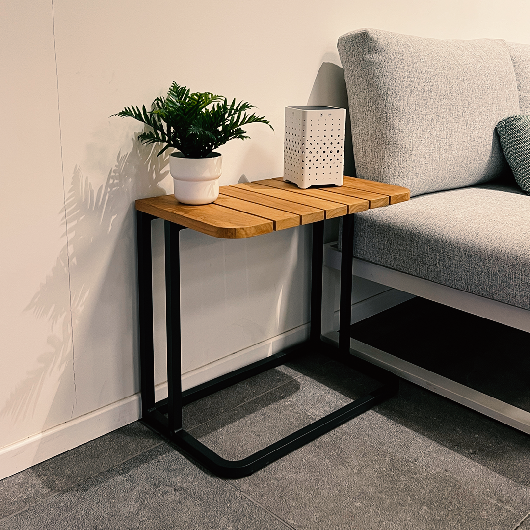 STAY U-format sidobord i teak