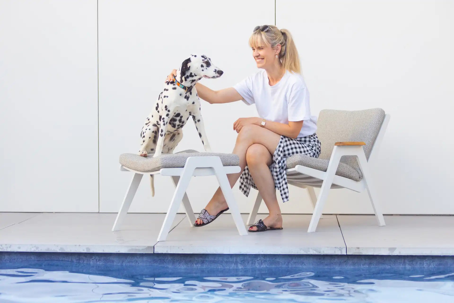 STAY Flex Loungestol, Ljusgrå