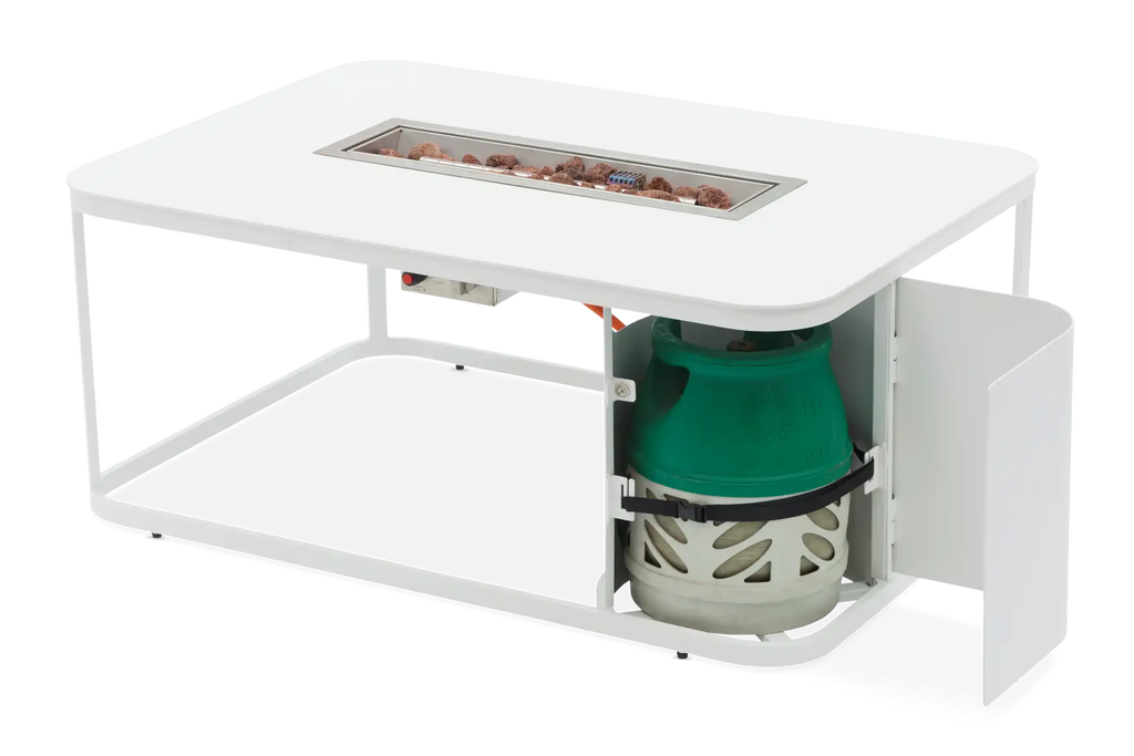 FOGO FIRE PIT rektangulärt - vit