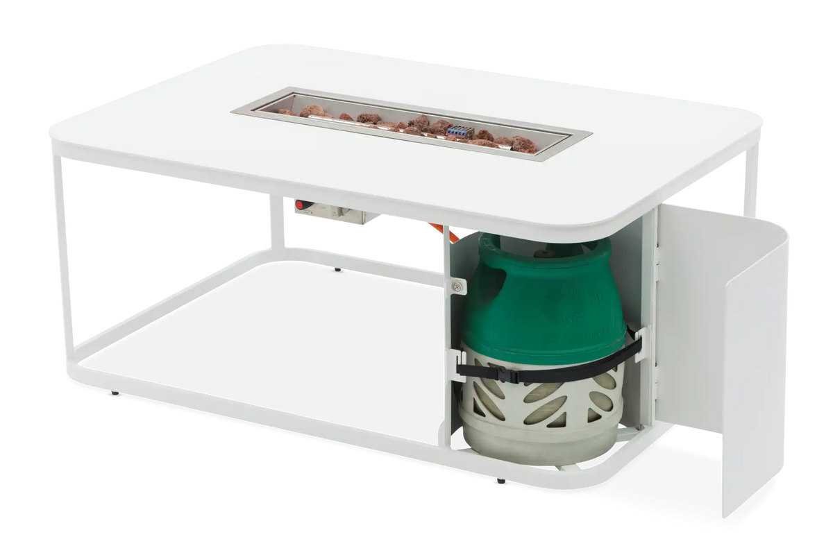 FOGO FIRE PIT rektangulärt - vit