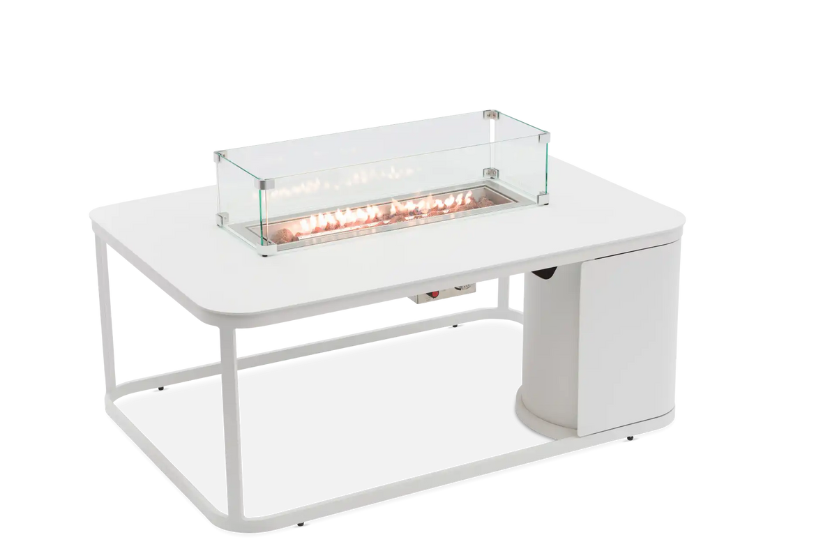 FOGO FIRE PIT rektangulärt - vit