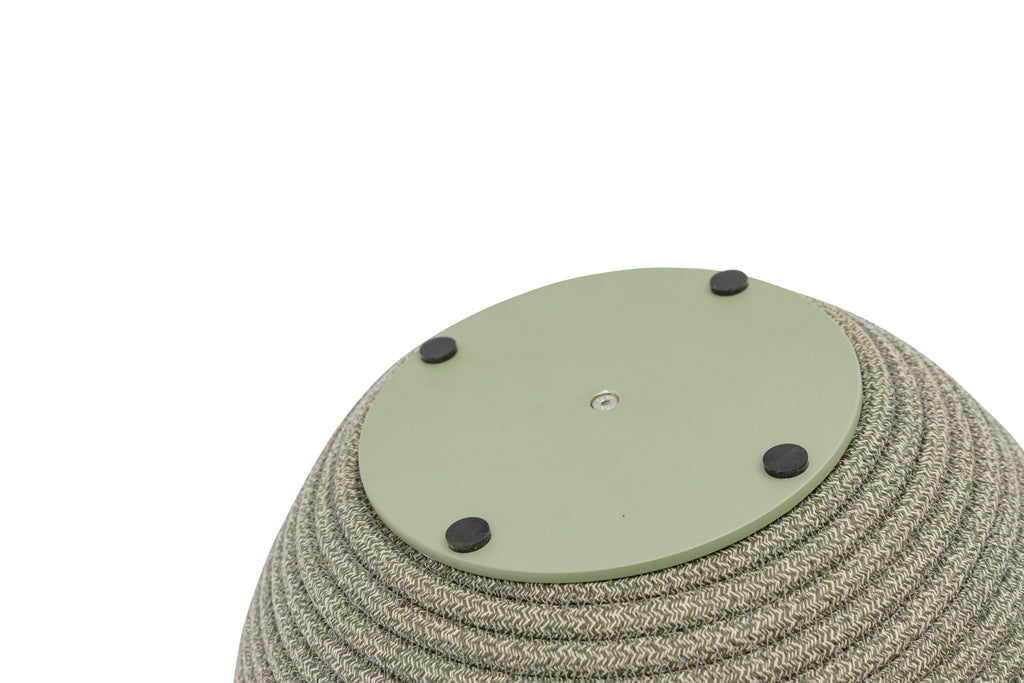 STAY flätad skål grön - finns i tre storlekar