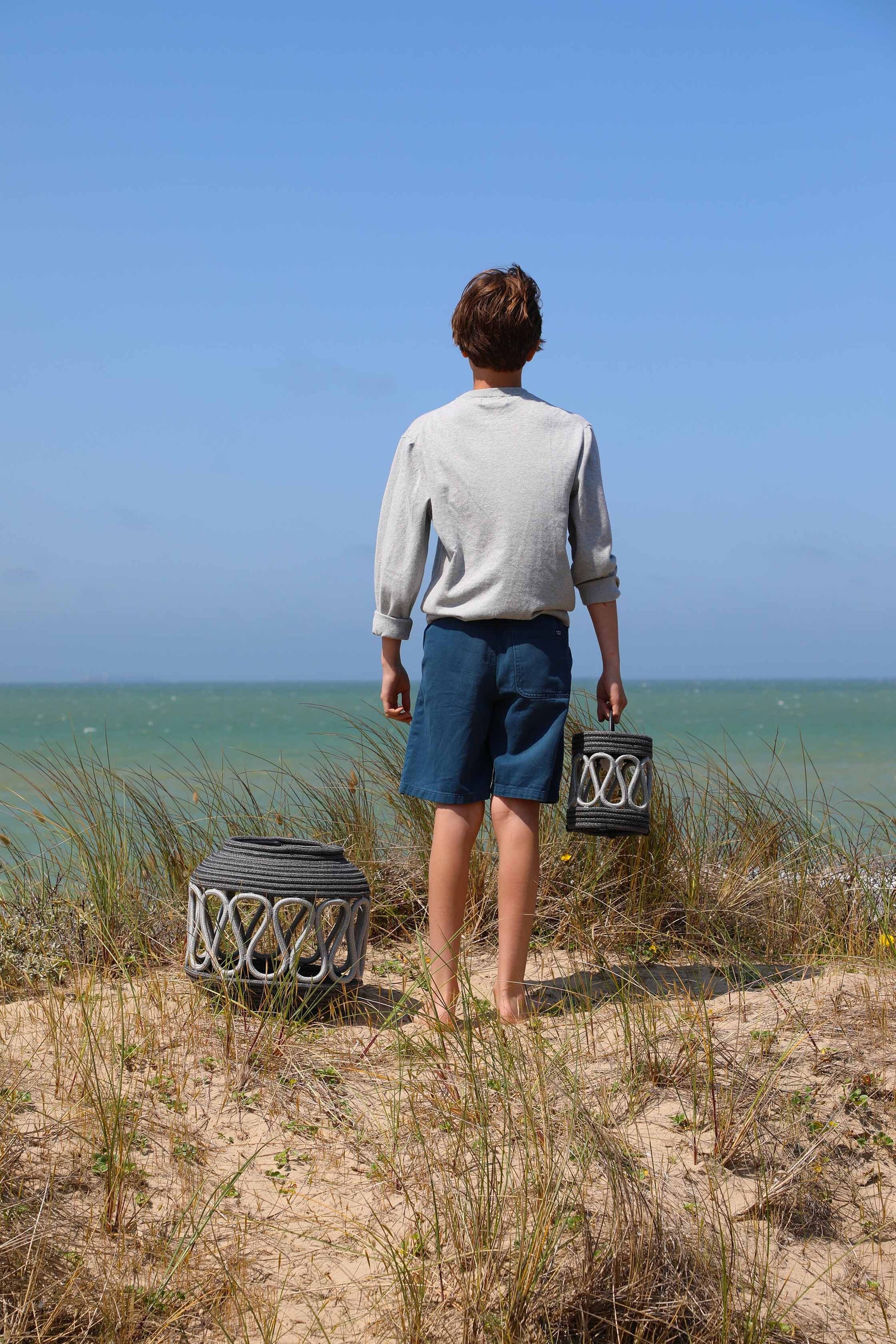 STAY Braid flätad trådlös belysning rektangulär