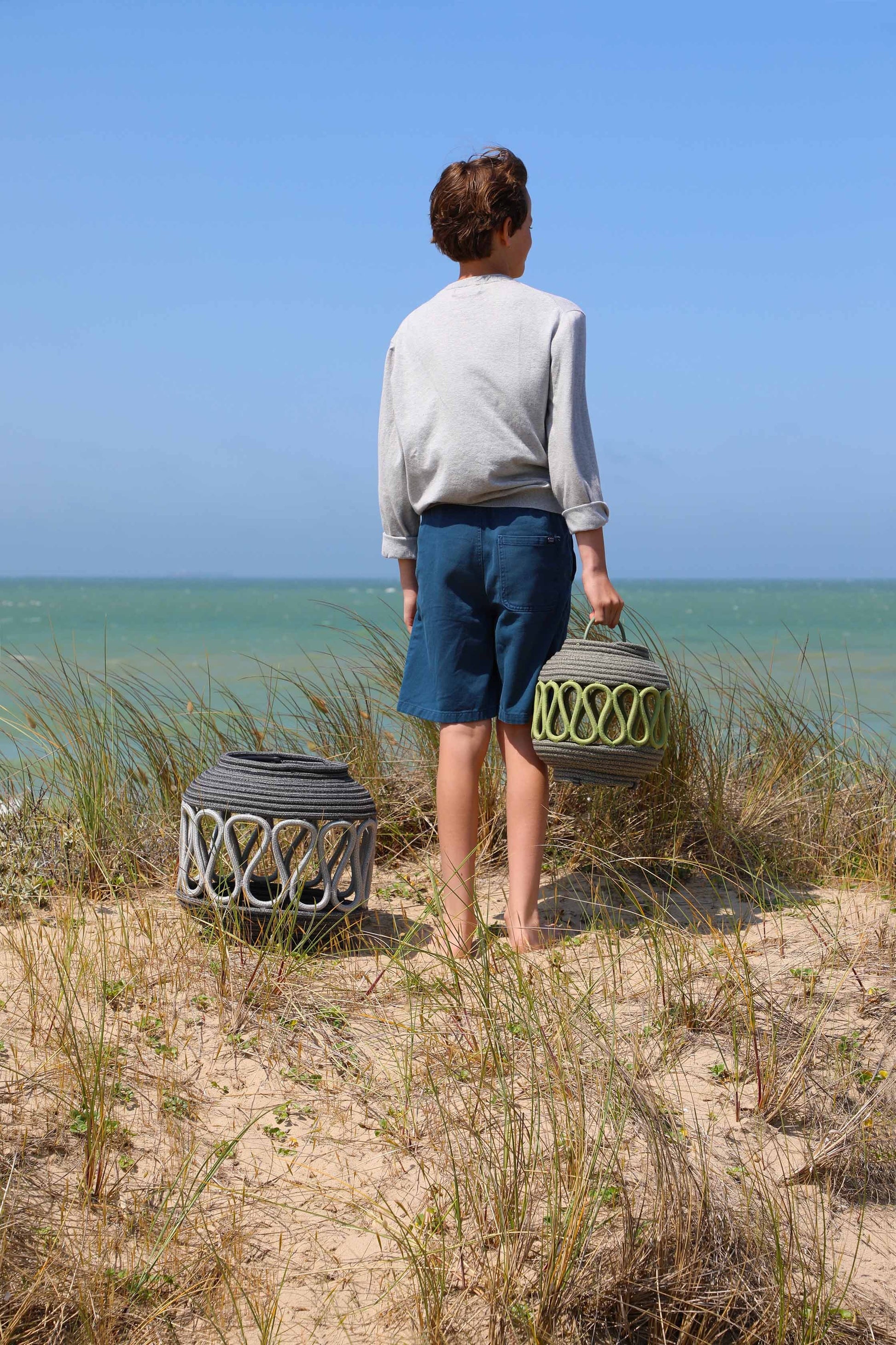 STAY Braid flätad trådlös belysning rund