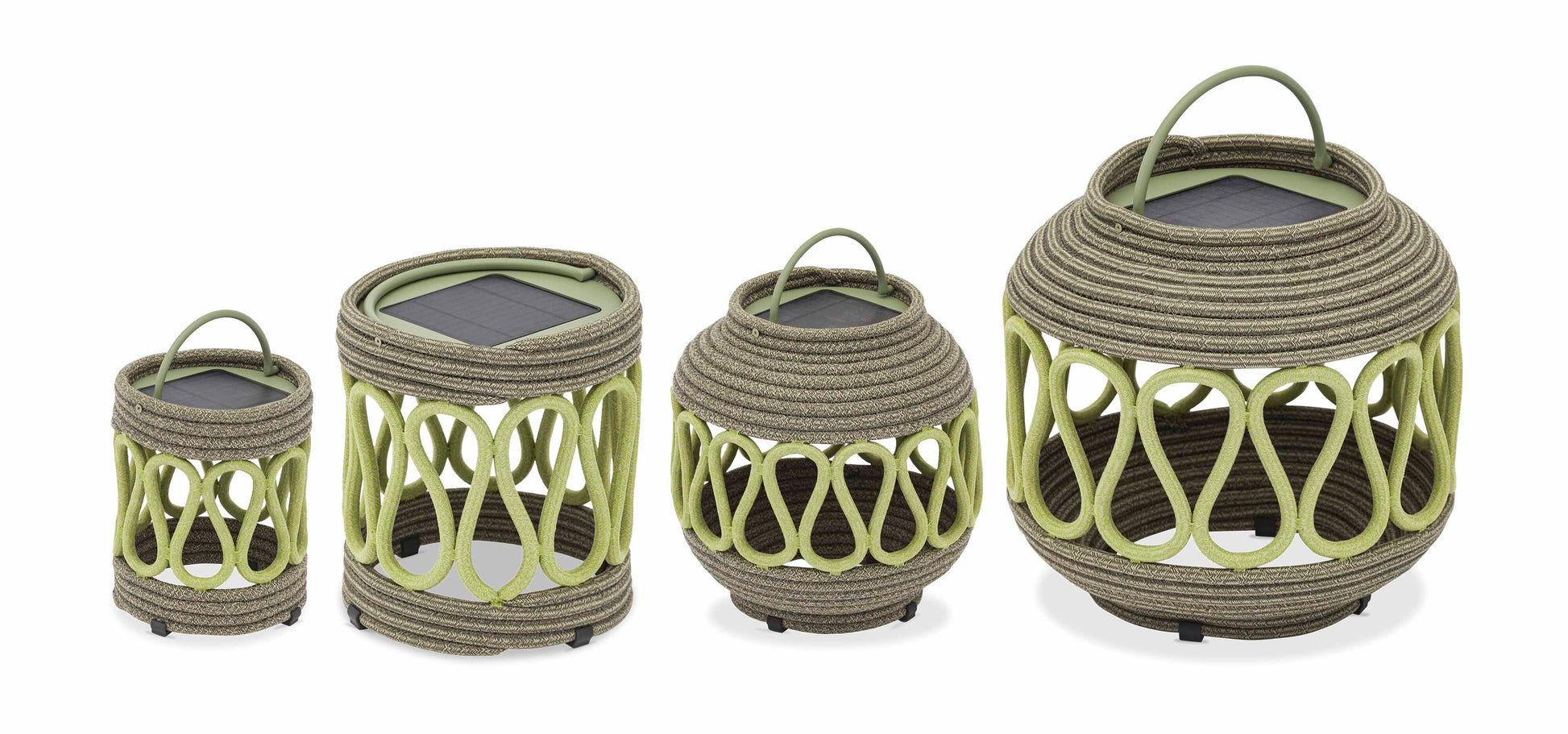 STAY Braid flätad trådlös belysning rektangulär