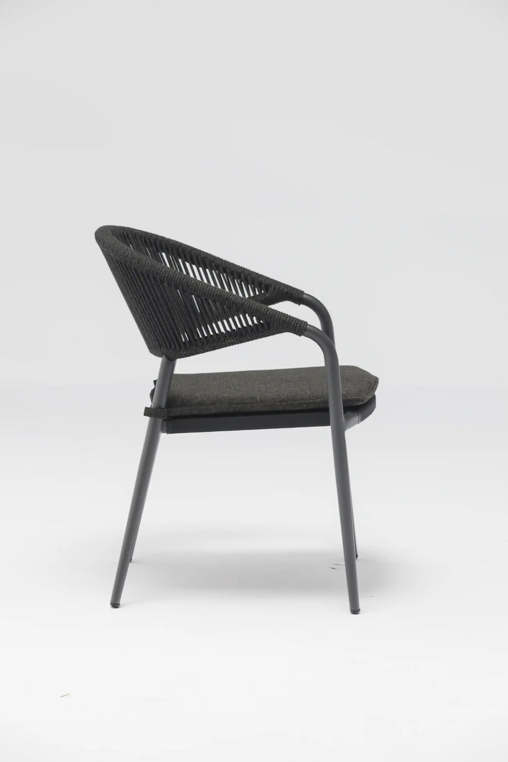 STAY NATURAL Rope Chair black rope (with pillow)