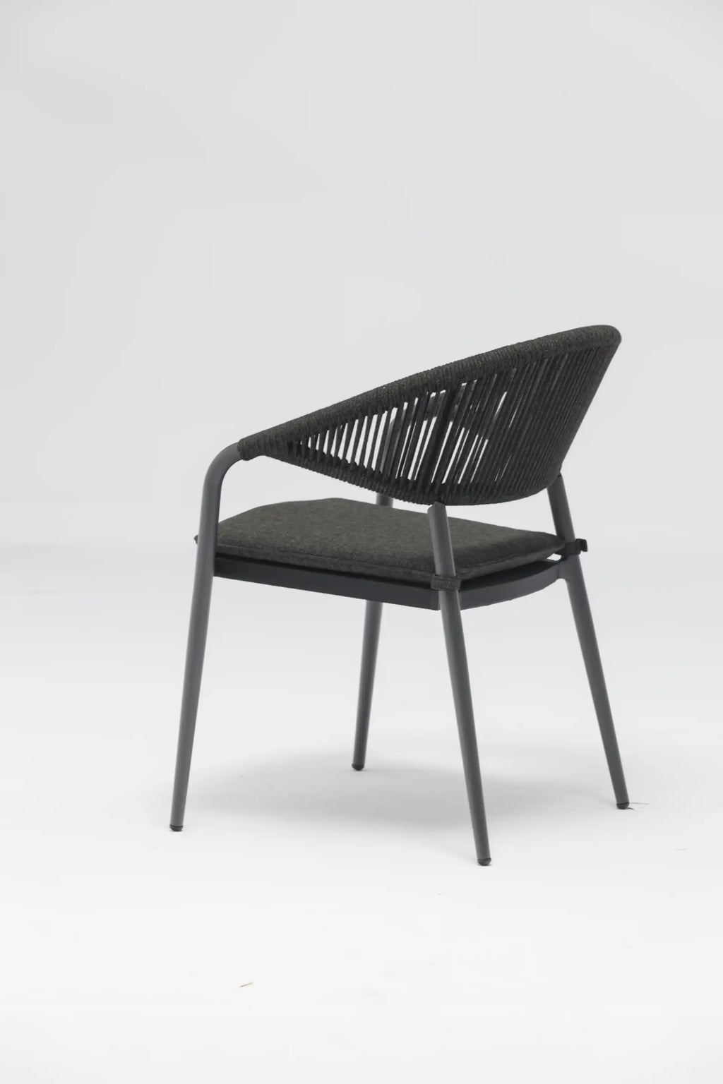 STAY NATURAL Rope Chair black rope (with pillow)