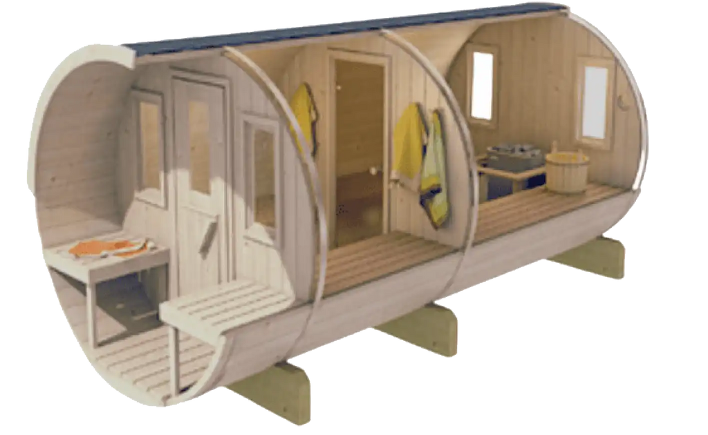 Bastutunna 400 cm lång