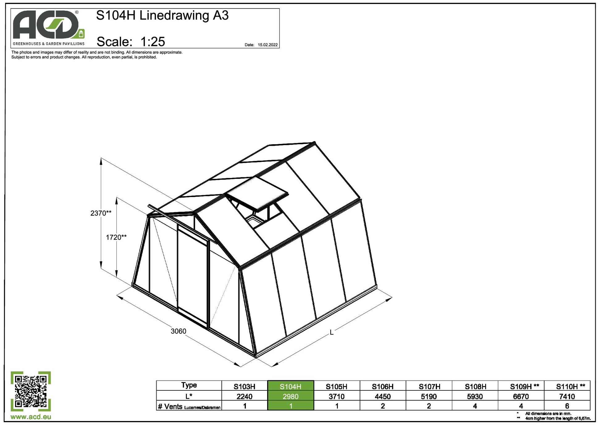 S104 Alu 9,1 kvm