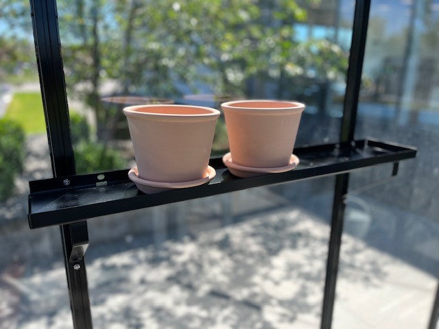 Set om 2 hyllor 86x15, ALU-Line