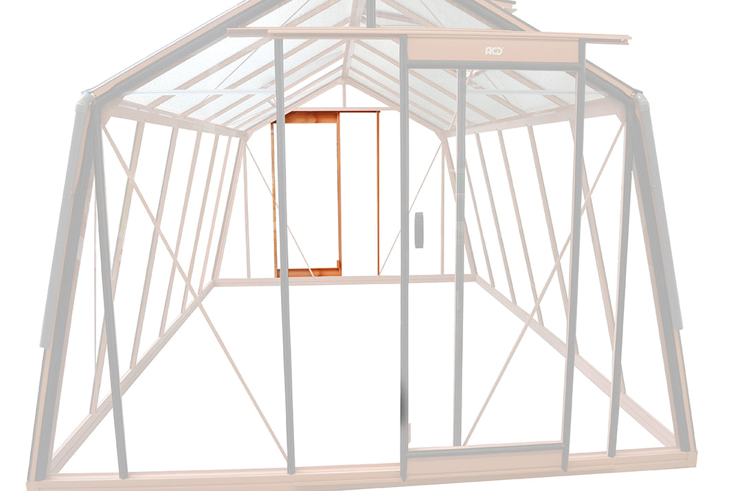 Extra dörr för ACD Växthus ALU