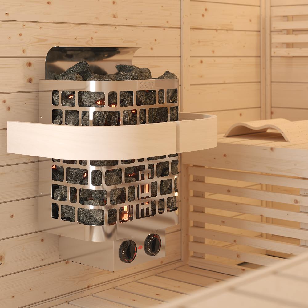 SAWO Krios 9 kW med tillbehör