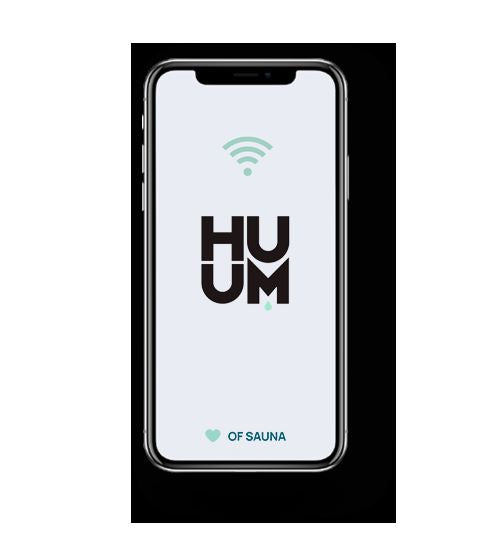 Huum Hive Mini 9kW med appstyrd kontrollpanel
