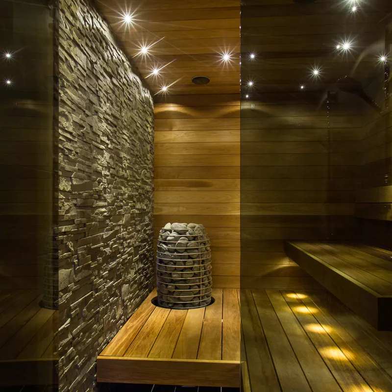 Huum Hive Mini 9kW med appstyrd kontrollpanel