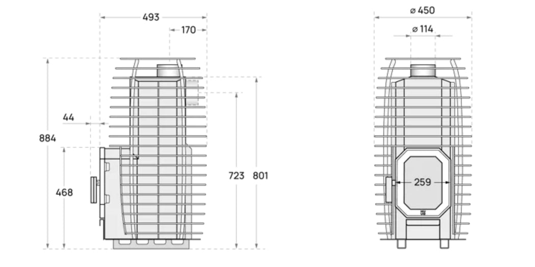 Huum Hive Flow med tillbehör