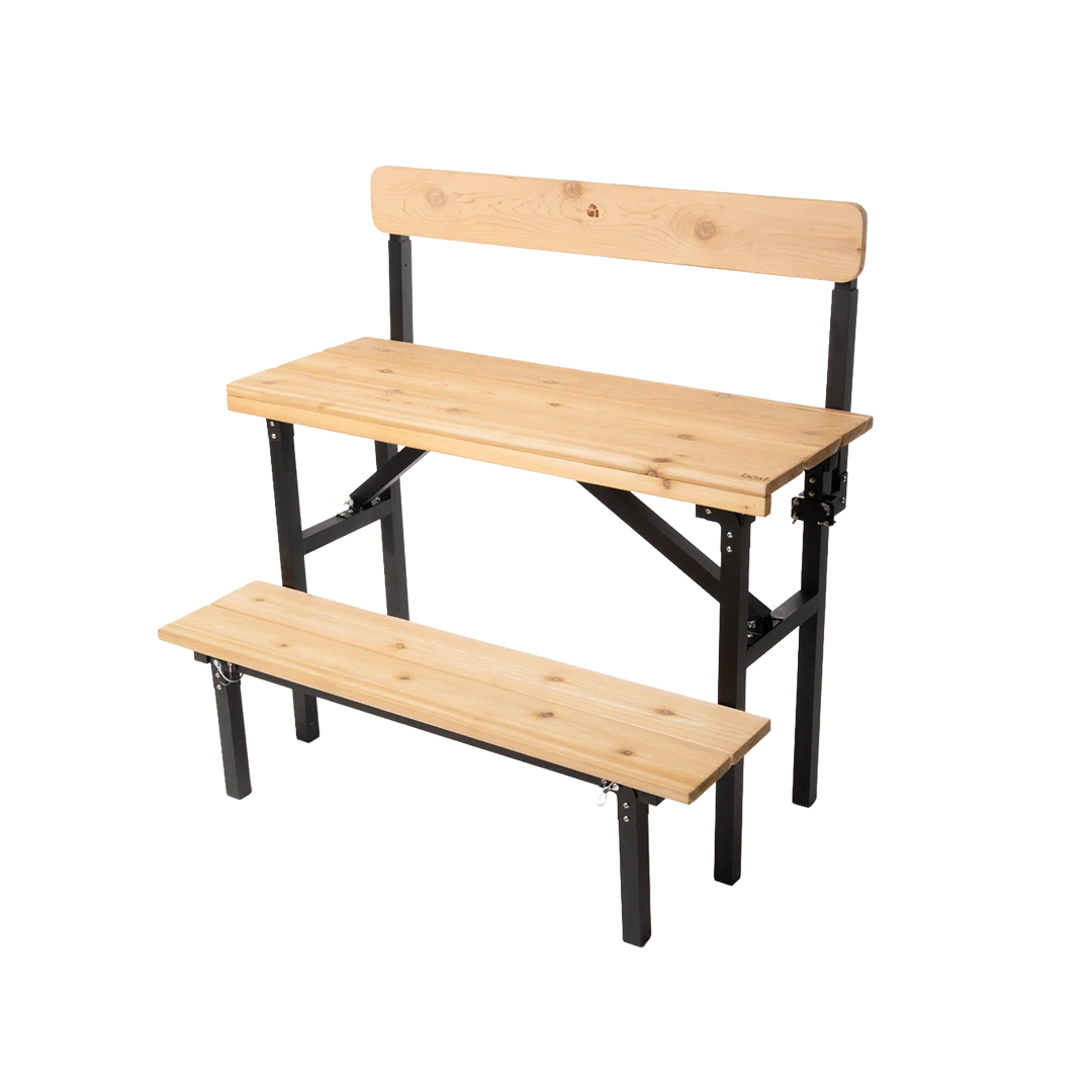 Ryggstöd till bänk med 2 nivåer