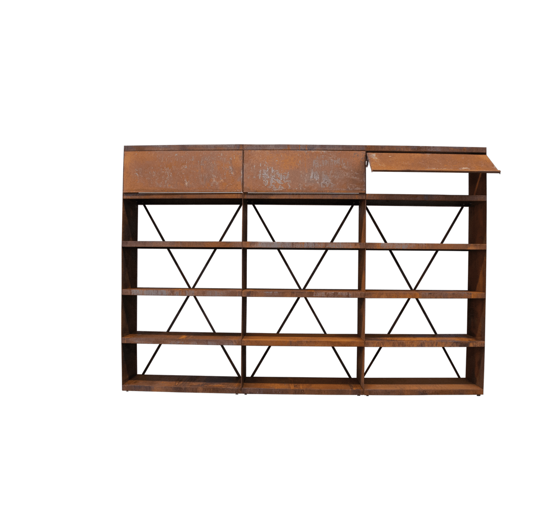 OFYR Wood Storage Corten 100