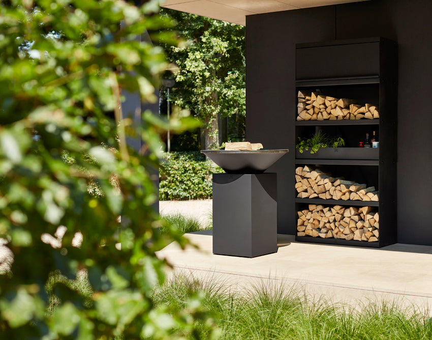 OFYR Wood Storage Black 100