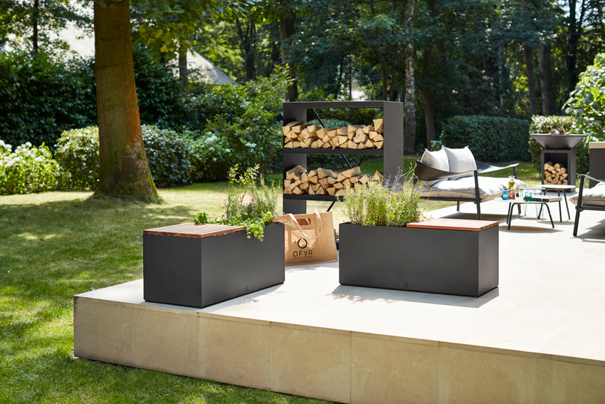 OFYR Herb Garden Bench Black