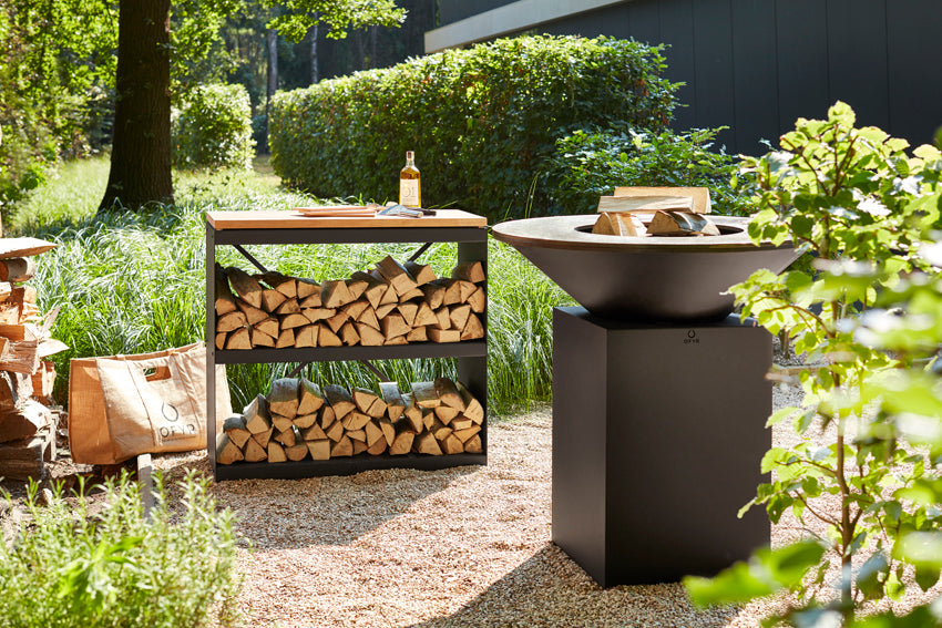 OFYR Wood Storage Dressoir Black