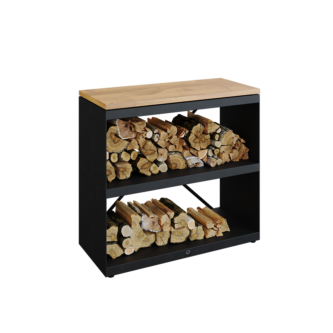 OFYR Wood Storage Dressoir Black