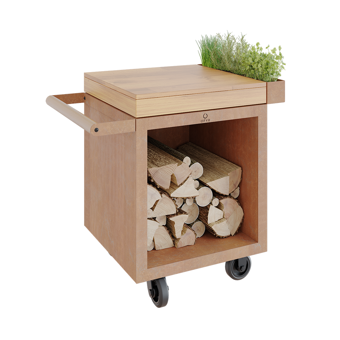 OFYR Mise en Place Table Corten PRO 65 TW
