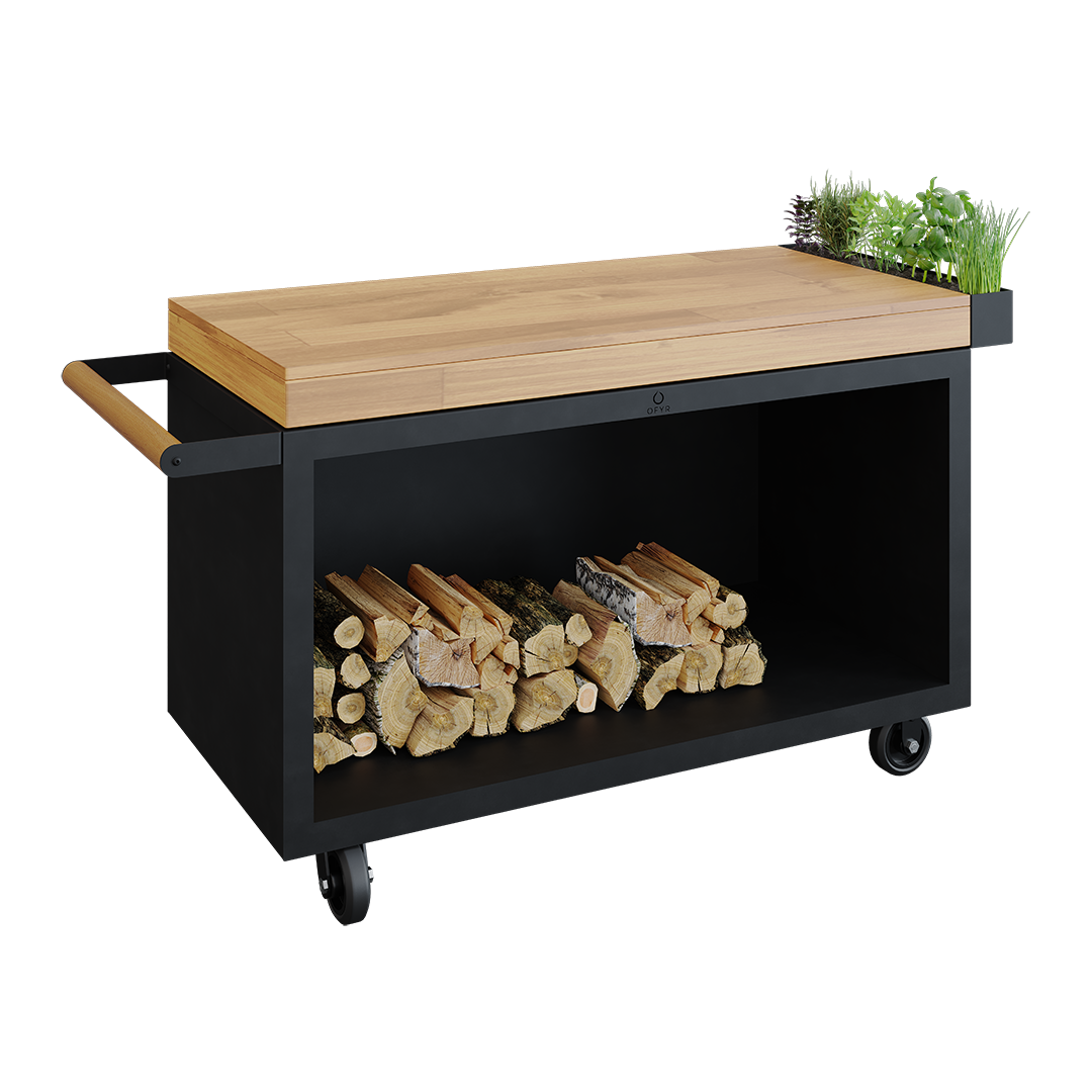 OFYR Mise en Place Table Black 135 PRO TW