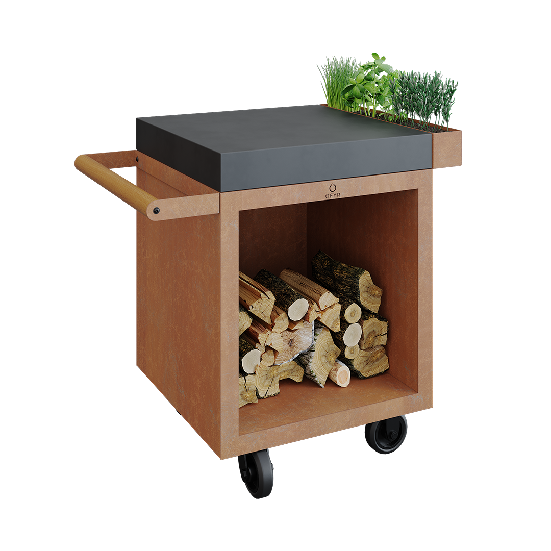 OFYR Mise en Place Table Corten 65 PRO CD