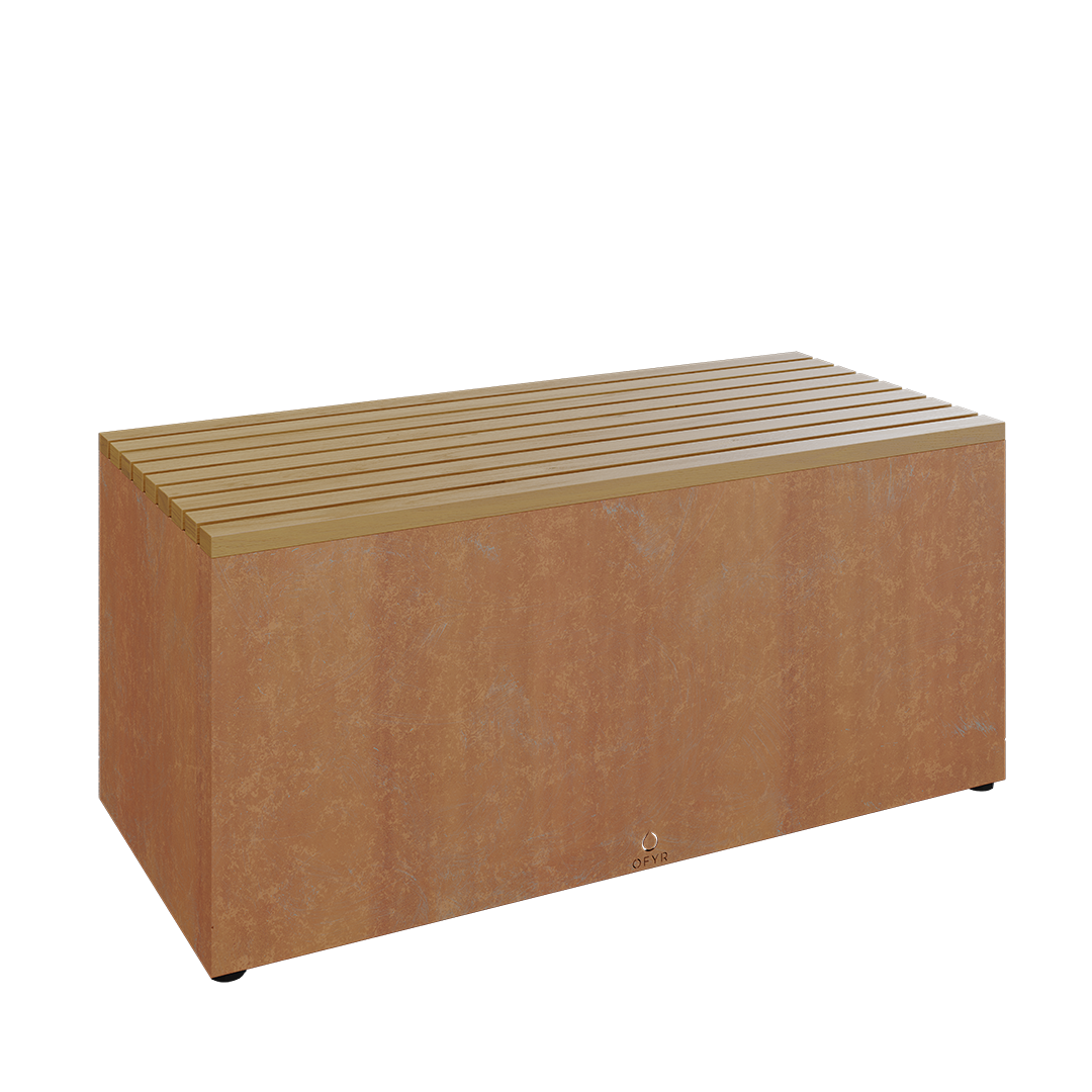 OFYR Garden Bench Corten