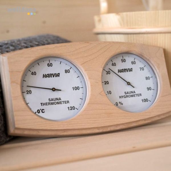 Termo/hygrometer träram