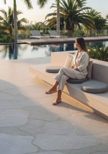 Pedra Utomhuskudde i tre storlekar