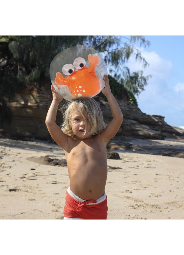 3D Badboll Sonny the Sea Creature Neon Orange