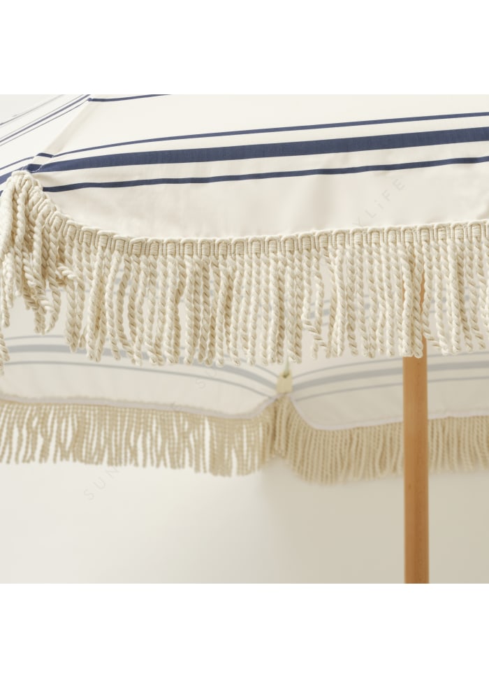 Strandparasol Luxe Coastal Blue