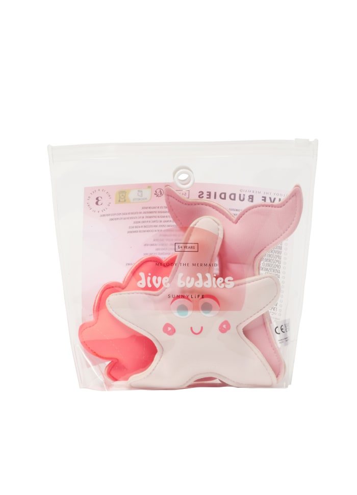 Dive Buddies 3-pack: Melody the Mermaid Neon Strawberry