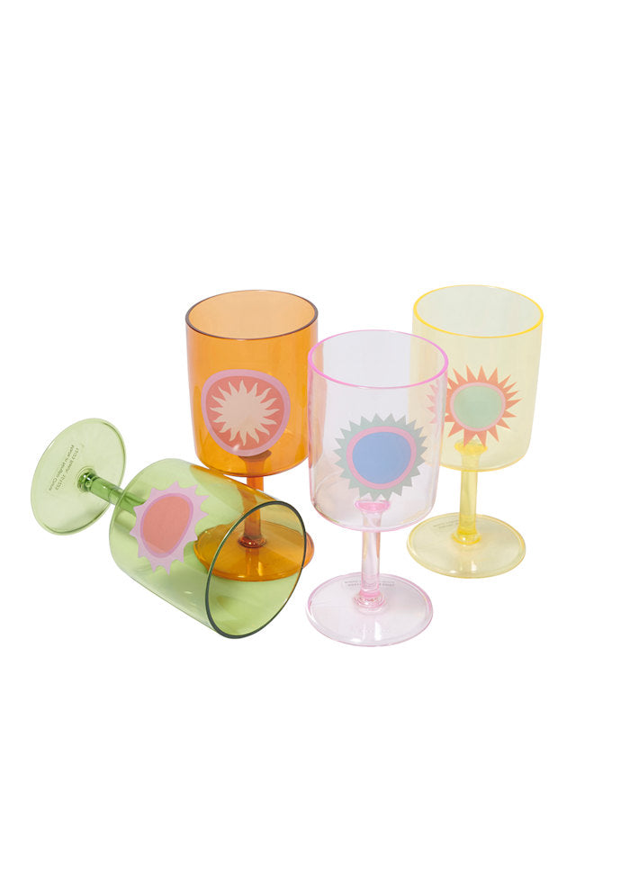 Poolside Vinglas Rio Sun 4-pack