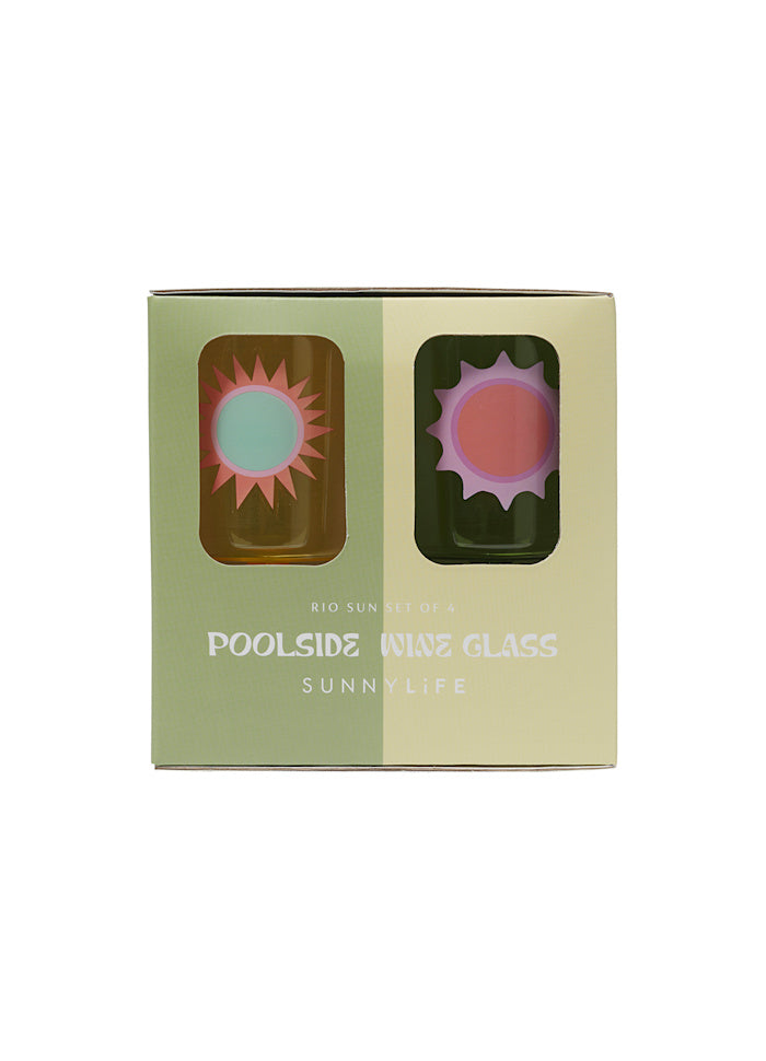 Poolside Vinglas Rio Sun 4-pack