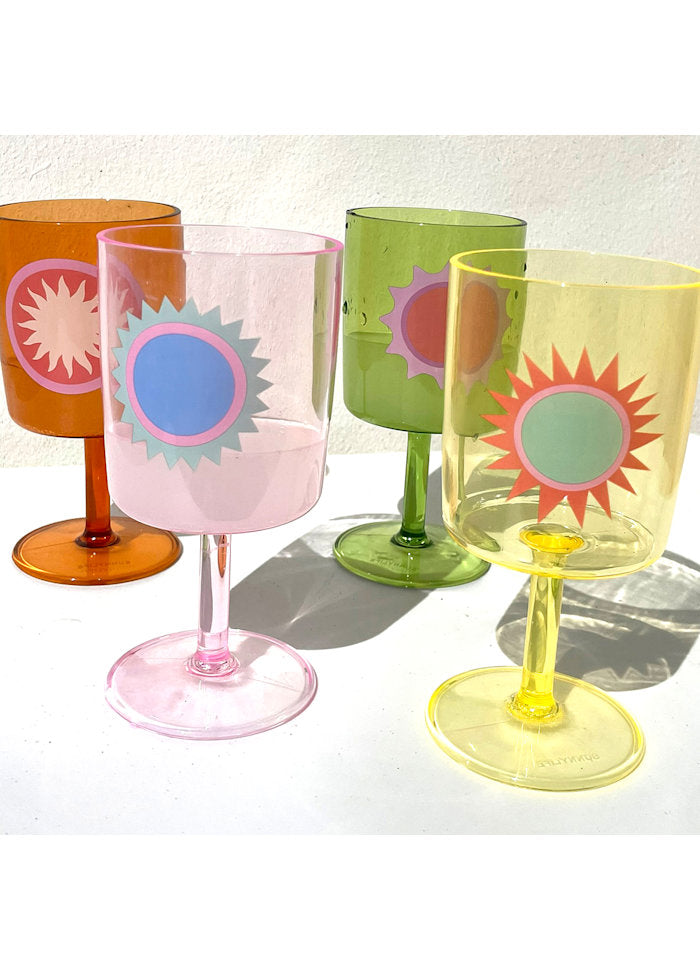Poolside Vinglas Rio Sun 4-pack