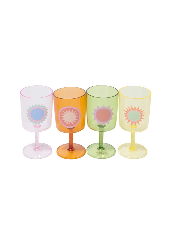 Poolside Vinglas Rio Sun 4-pack