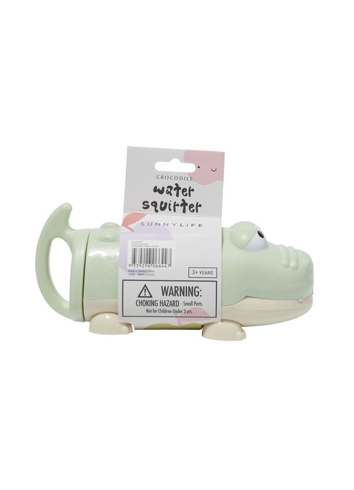 Vattenspruta Crocodile Pastel Green