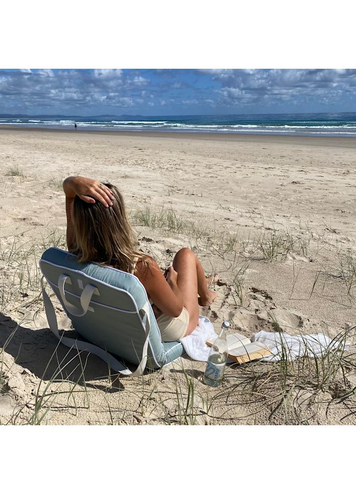 Sunnylife Take Anywhere Folding Chair La Palma Sage