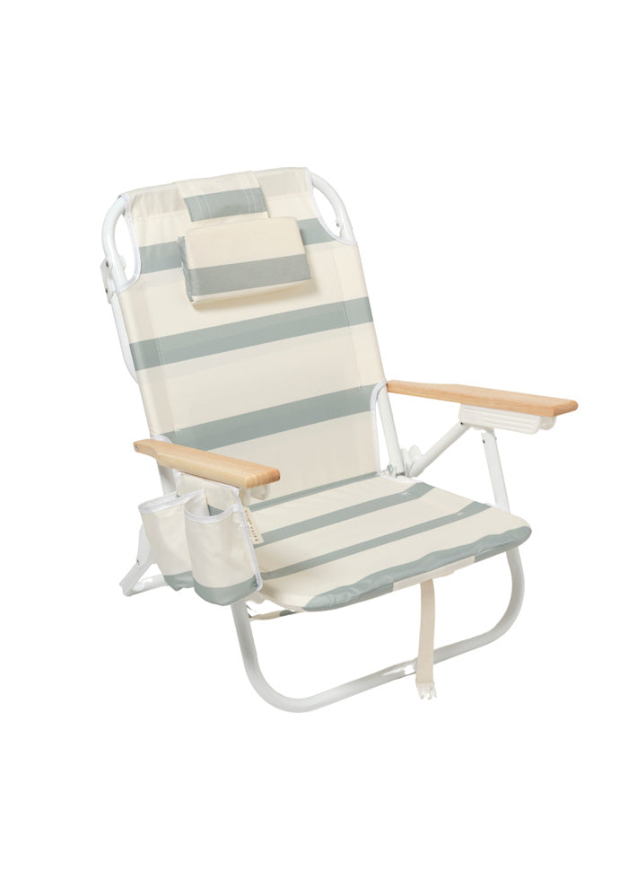 Deluxe Solstol La Palma Sage Stripe