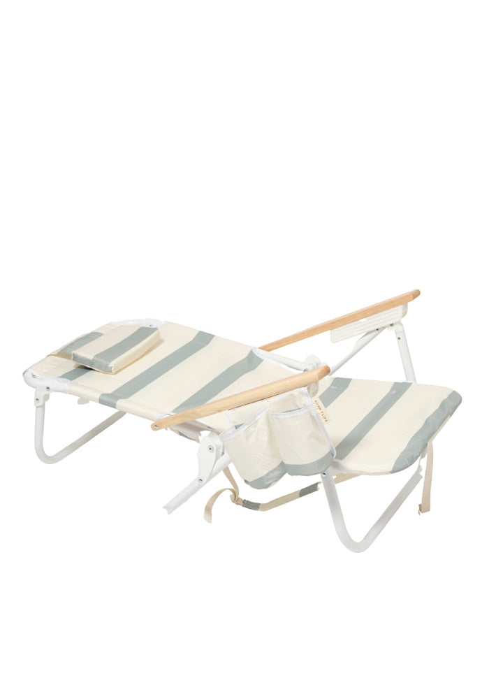 Deluxe Solstol La Palma Sage Stripe