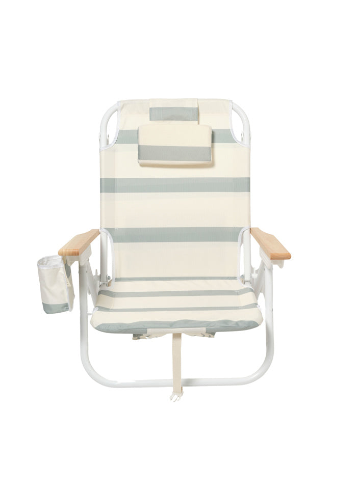 Deluxe Solstol La Palma Sage Stripe