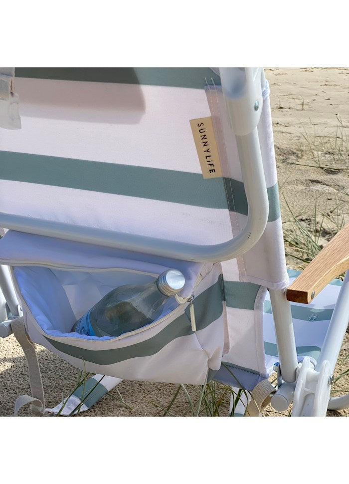 Deluxe Solstol La Palma Sage Stripe