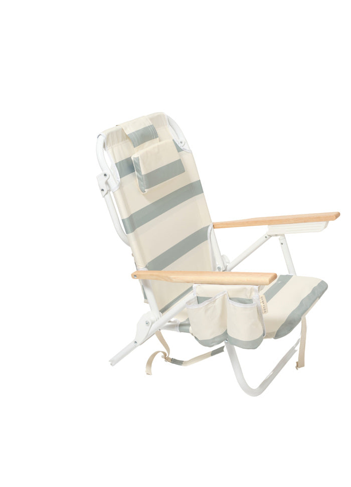 Deluxe Solstol La Palma Sage Stripe